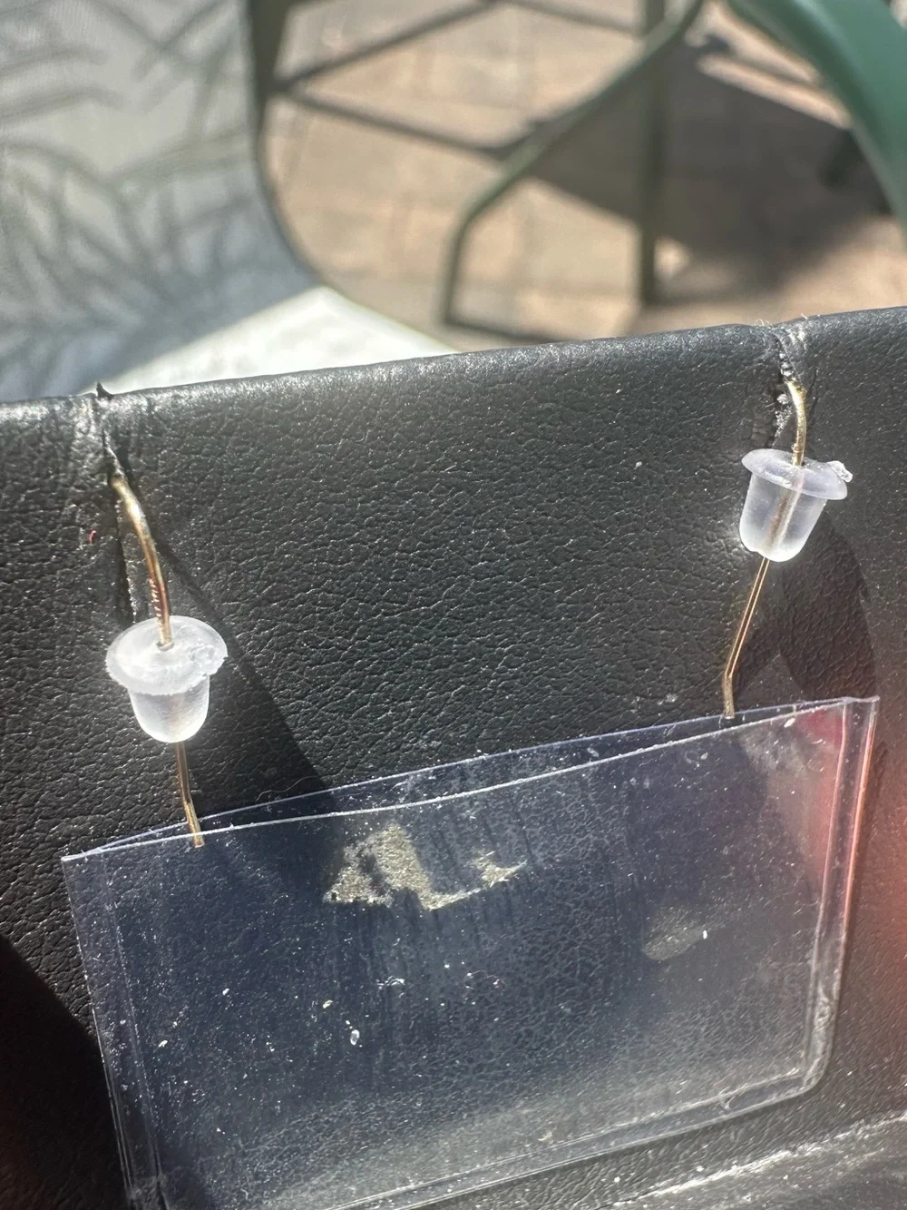 New 14K Solid Gold Pink Quartz Long Dangle Earrings solid 14K gold earrings